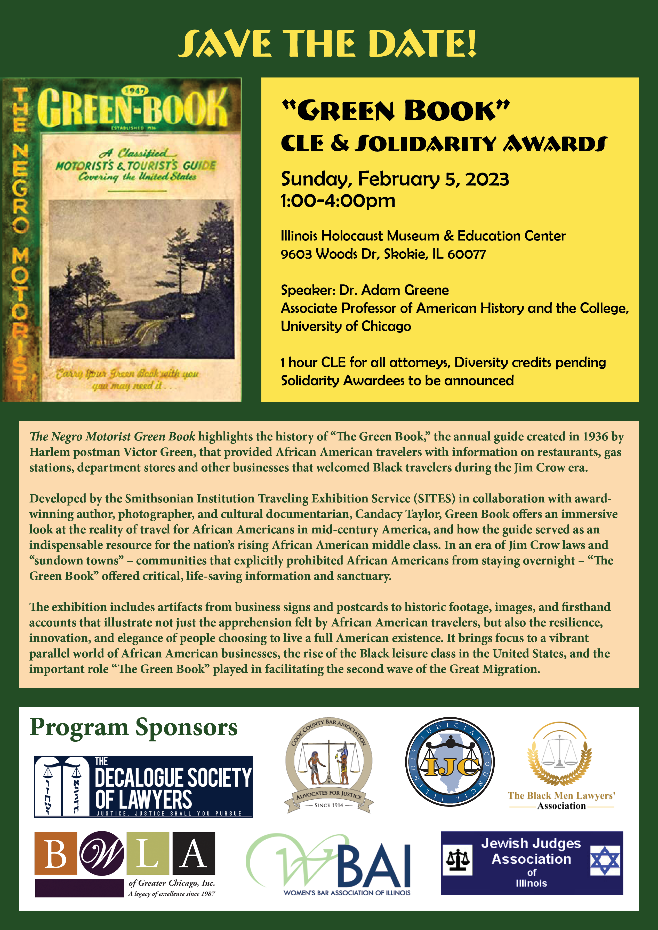 Green Book CLE and Solidarity Awards